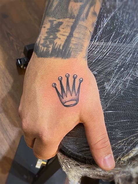 monte rolex tattoo|rolex crown tattoo.